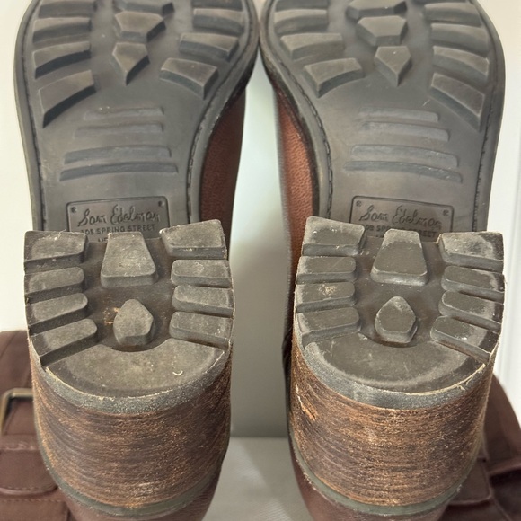 👢SAM EDELMAN CHUNKY HEEL BOOTS 👢 - Picture 15 of 16